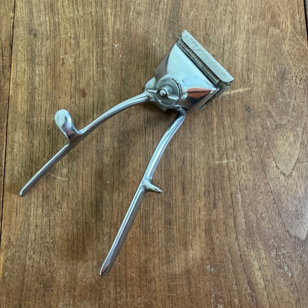 Vintage Ace Allover‎ Manufacturing Company Metal Manual Hair Clippers WORK